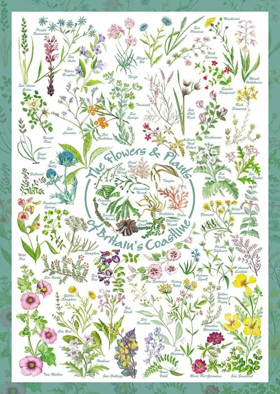 Flowers &amp; Plants - 1000pc Jigsaw Puzzle by Schmidt  			  					NEW