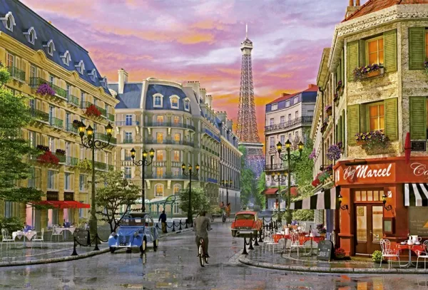 Rue Paris - 5000pc Jigsaw Puzzle By Educa