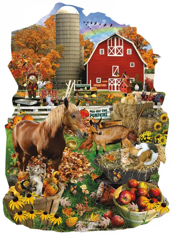 On the Farm - 1000pc Jigsaw Puzzle by SunsOut