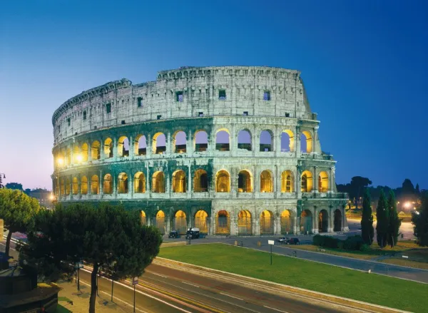 Roma Colosseo - 1000pc Jigsaw Puzzle by Clementoni