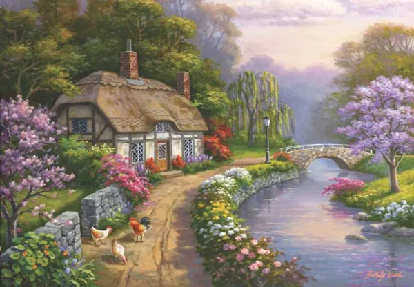 Willow Glen Estate - 260pc Jigsaw Puzzle by Anatolian