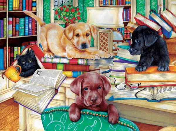 Reading Time - 500pc Jigsaw Puzzle By Sunsout