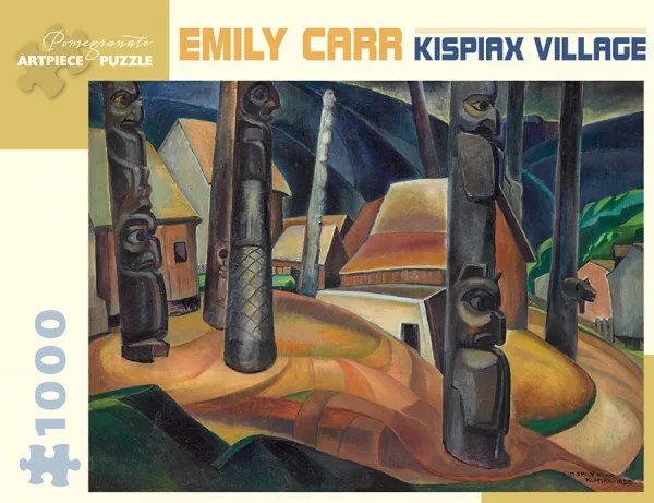 Carr: Kispiax Village - 1000pc Jigsaw Puzzle by Pomegranate