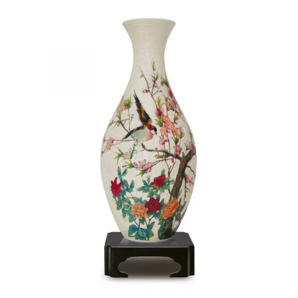 Singing Birds - 160pc 3D Puzzle Vase by BePuzzled