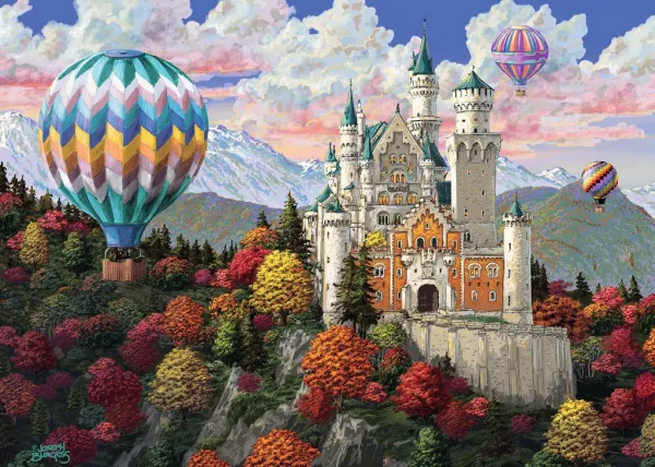 Neuschwanstein Daydream - 1000pc Jigsaw Puzzle By Ravensburger