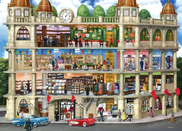 Fields Department Store - 1000pc Jigsaw Puzzle by Masterpieces