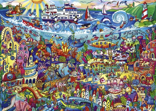 Berman: Magic Sea - 1000pc Jigsaw Puzzle By Heye