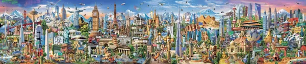 Around the World - 42000pc Jigsaw Puzzle By Educa