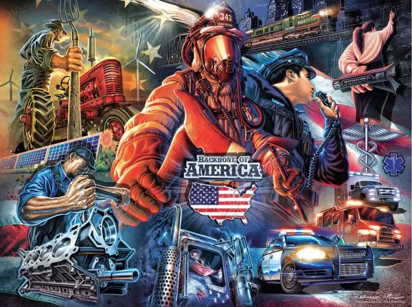 The Backbone of America - 1000pc Jigsaw Puzzle By Sunsout