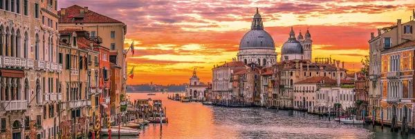 The Grand Canal - 1000pc Panoramic Jigsaw Puzzle by Clementoni