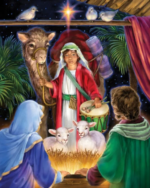 A Gift for the King - 1000pc Jigsaw Puzzle by Vermont Christmas Company