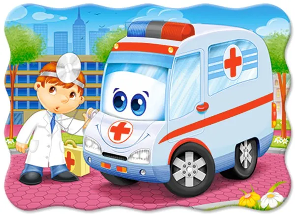 Ambulance Doctor - 30pc Jigsaw Puzzle By Castorland