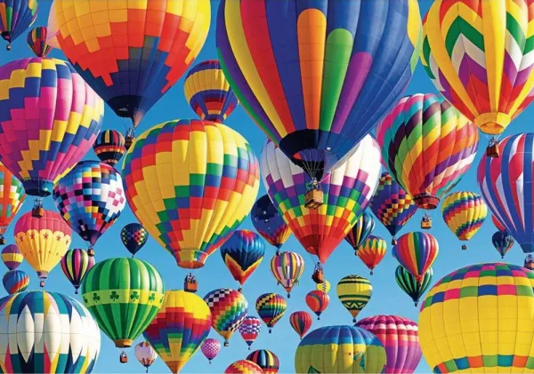 Bursting with Balloons - 1000pc Jigsaw Puzzle by Lafayette Puzzle Factory