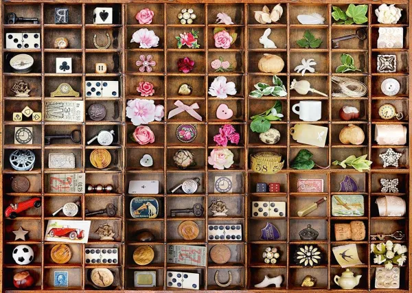 Miniature Treasures - 2000pc Jigsaw Puzzle by Schmidt