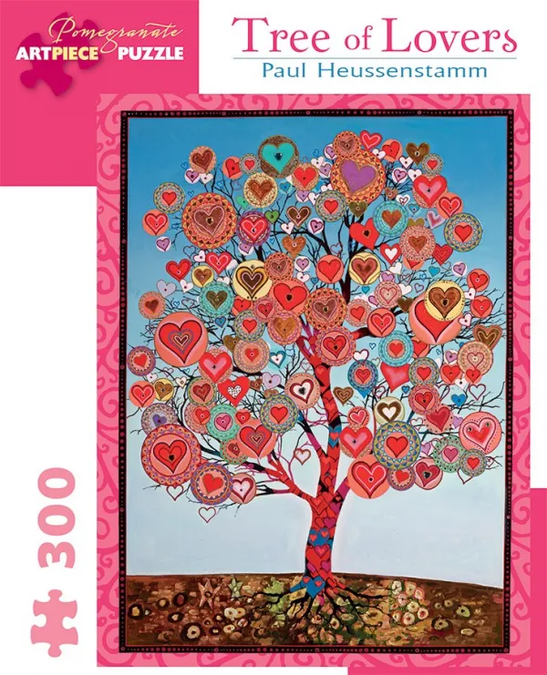 Heussenstamm: Tree of Love - 300pc Jigsaw Puzzle by Pomegranate