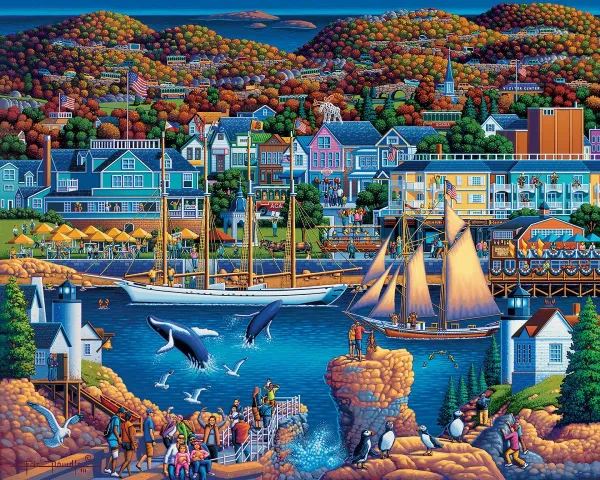Acadia National Park - 500pc Jigsaw Puzzle by Dowdle