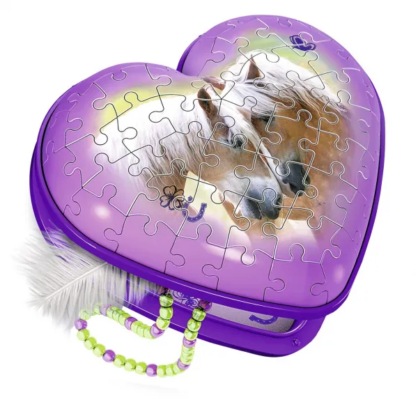 Heart Case Horses - 54pc 3D By Ravensburger