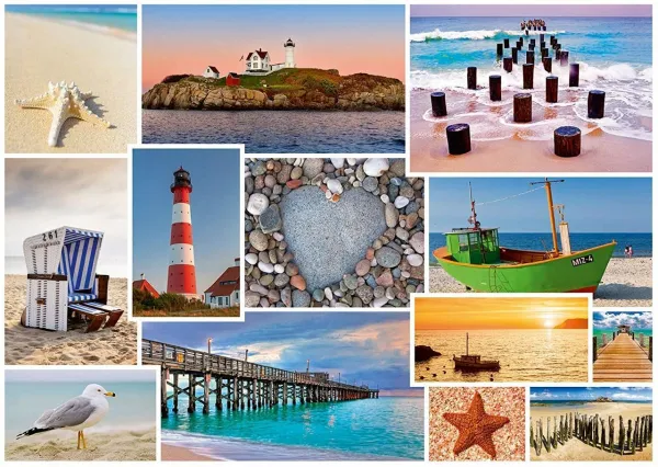 By the Sea - 1000pc Jigsaw Puzzle by Schmidt
