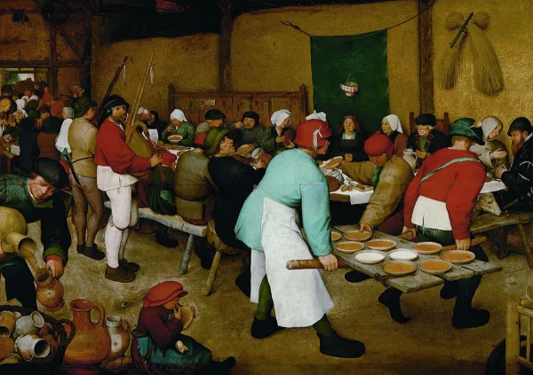 Bruegel: Peasants' Wedding - 1000pc Jigsaw Puzzle by Piatnik
