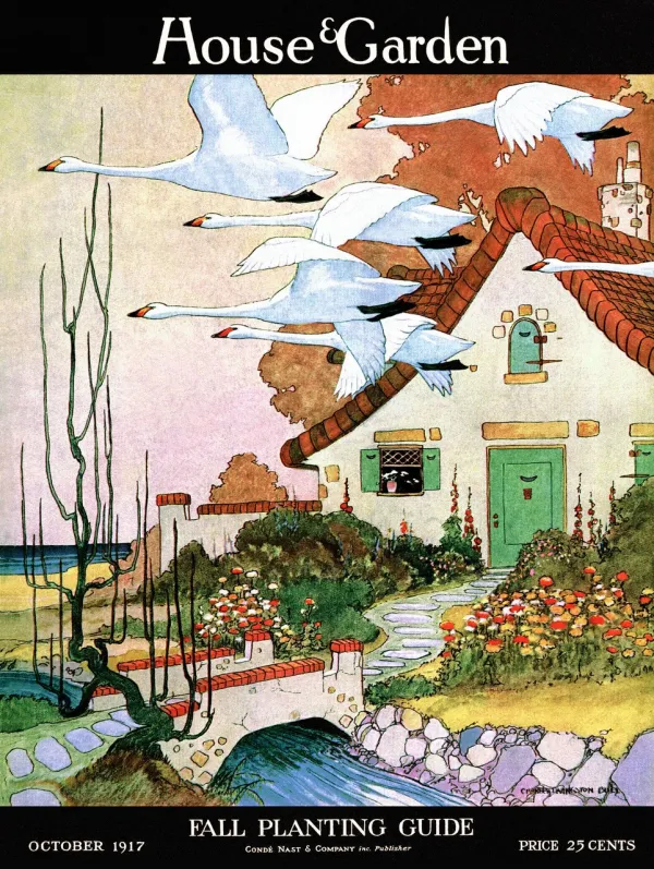 Swan Cottage - 1000pc Jigsaw Puzzle by New York Puzzle Company