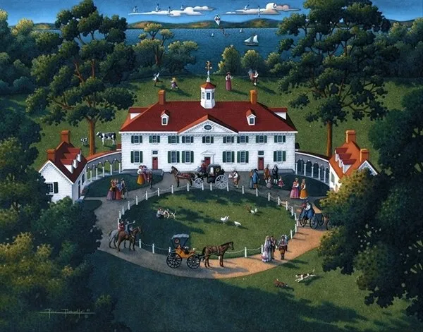 Mount Vernon - 500pc Jigsaw Puzzle by Dowdle