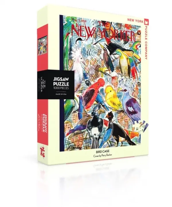 Bird Cage - 1000pc Jigsaw Puzzle by New York Puzzle Company