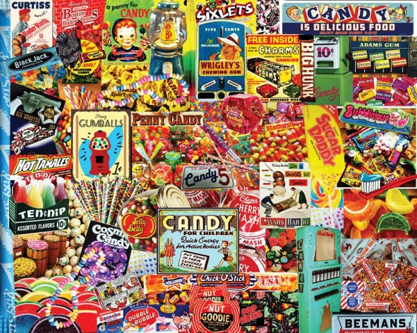 Penny Candy - 550pc Jigsaw Puzzle By White Mountain
