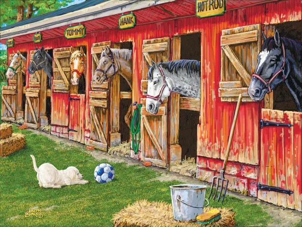 The Boys Team - 300pc Large Format Jigsaw Puzzle by Sunsout