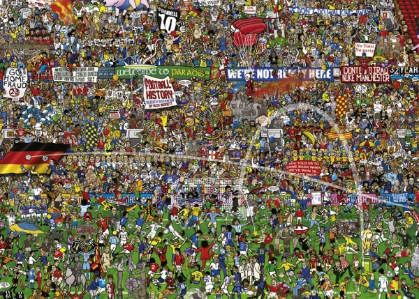 Football History - 3000pc Jigsaw Puzzle By Heye