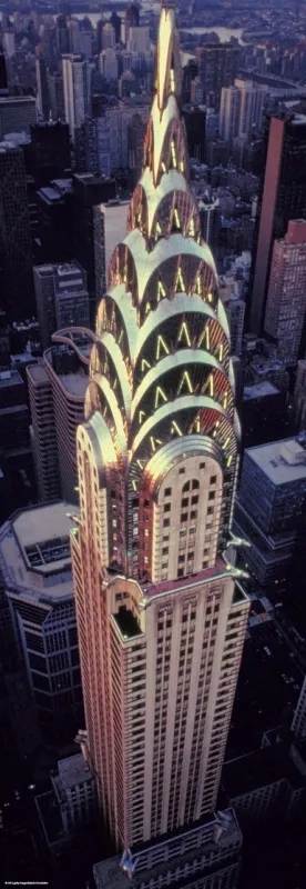 Chrysler Building - 1000pc Vertical Jigsaw Puzzle By Heye