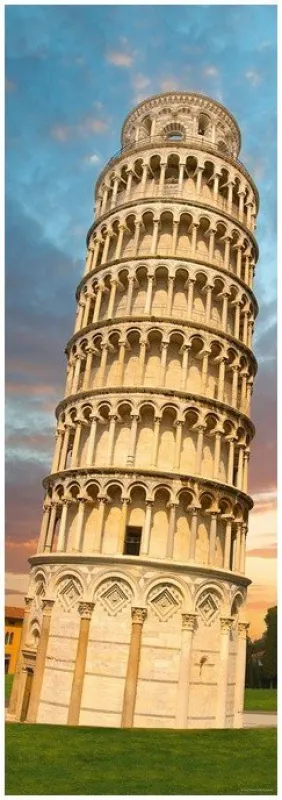Tower of Pisa - 1000pc Vertical Jigsaw Puzzle By Heye
