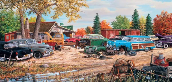 Junkyard Relics - 1000pc Jigsaw Puzzle by SunsOut