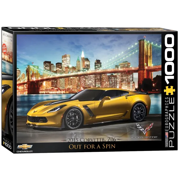 2015 Chevrolet Corvette Z06: Out for a Spin - 1000pc Jigsaw Puzzle by Eurographics