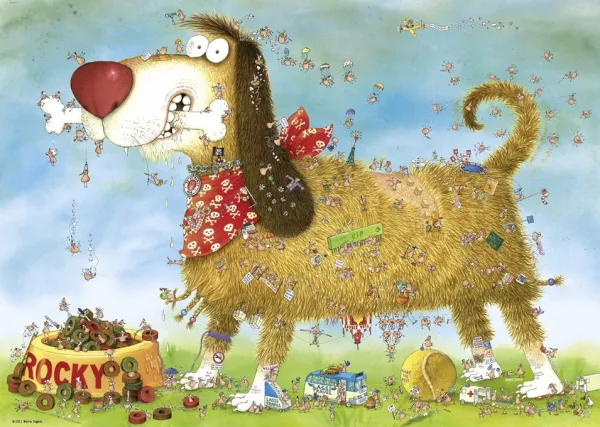 Degalo: Dog's Life - 1000pc Jigsaw Puzzle By Heye