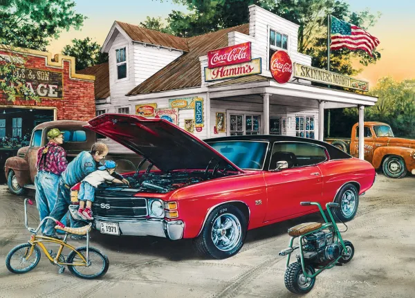 Getting Dirty - 1000pc Jigsaw Puzzle by Masterpieces