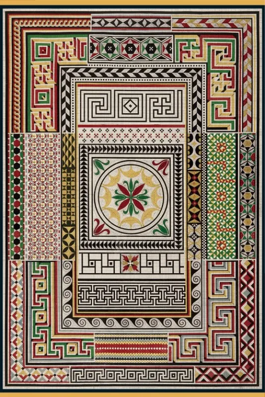 Jones: The Grammar of Ornament - 500pc Jigsaw Puzzle by Pomegranate