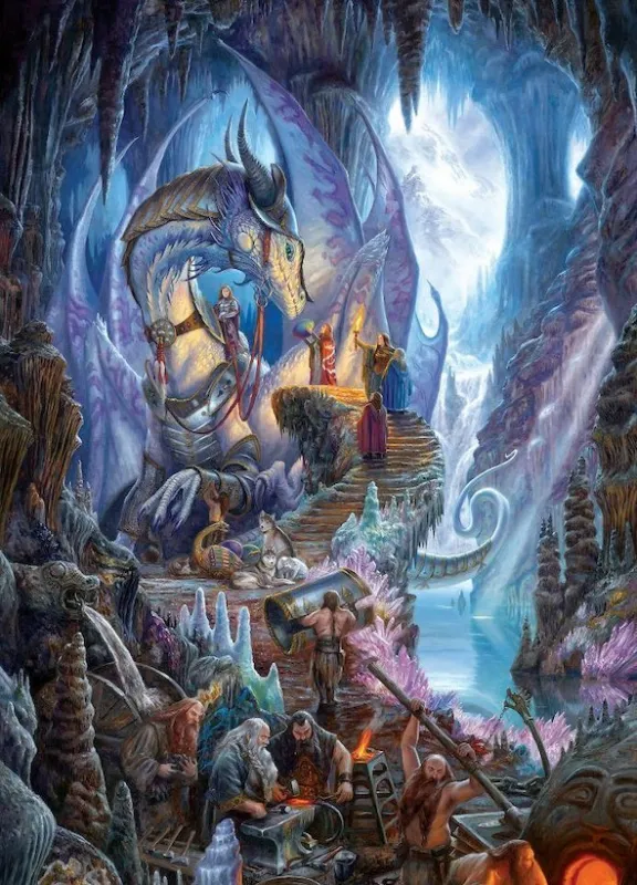 Dragonforge - 1000pc Jigsaw Puzzle by Cobble Hill
