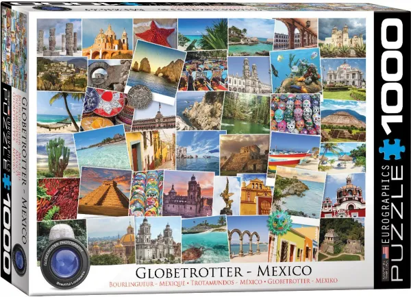 Globetrotter Mexico - 1000pc Jigsaw Puzzle by EuroGraphics