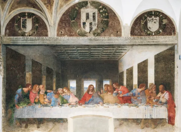 Da Vinci â€œThe Last Supperâ€- Museum - 1000pc Jigsaw Puzzle by Clementoni