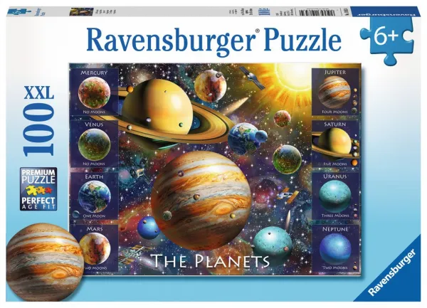 The Planets - 100pc Jigsaw Puzzle By Ravensburger