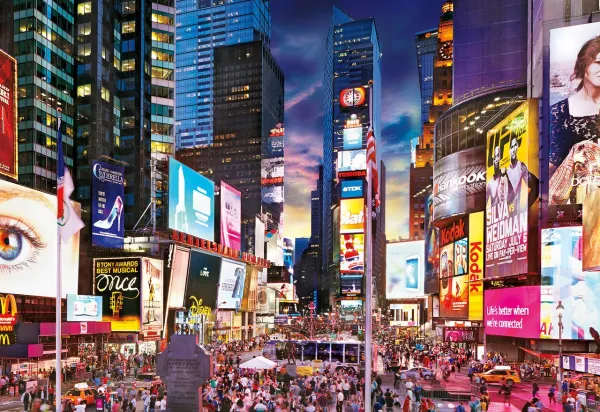 Times Square - 2000pc Jigsaw Puzzle By Buffalo Games