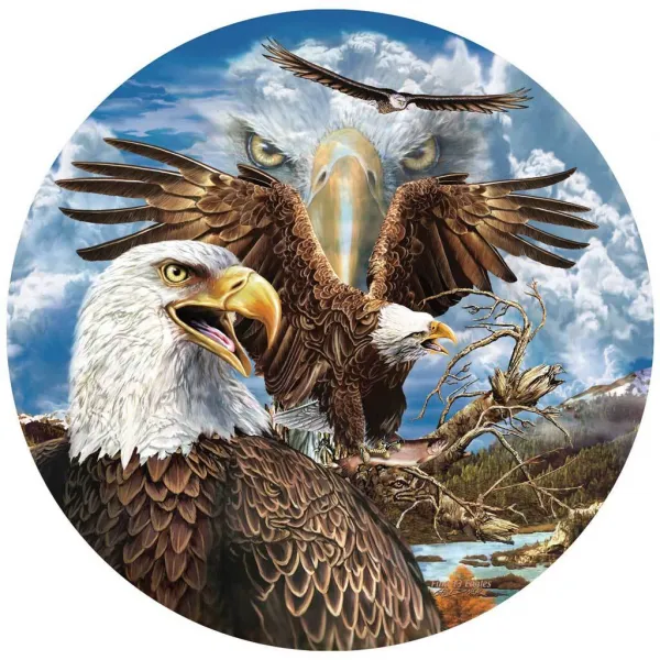 13 Eagles - 1000pc Jigsaw Puzzle By Sunsout
