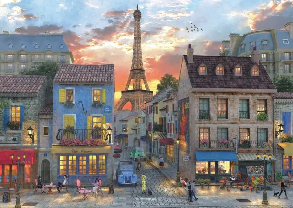 Streets of Paris - 3000pc Jigsaw Puzzle by Anatolian