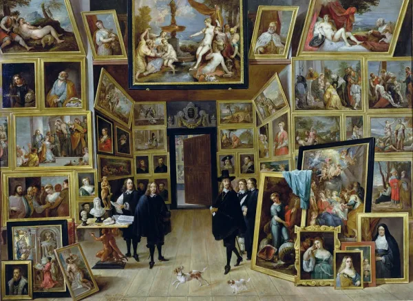 Archduke Leopold Wilhelm in his Picture Gallery - 500pc Jigsaw Puzzle By Tomax