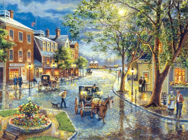Seaport Marketplace - 1000pc Jigsaw Puzzle by Sunsout