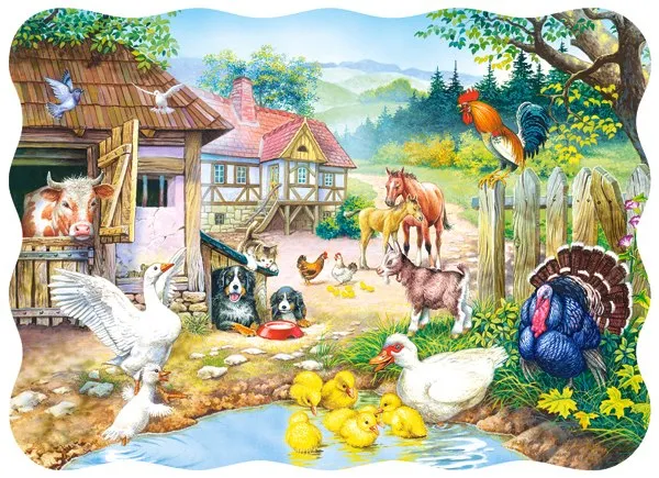 Farm - 30pc Jigsaw Puzzle By Castorland
