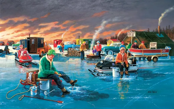 Fishing contest 300 - 300pc Jigsaw Puzzle By Sunsout