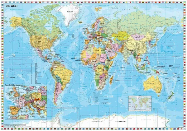 The World - 1500pc Jigsaw Puzzle by Schmidt