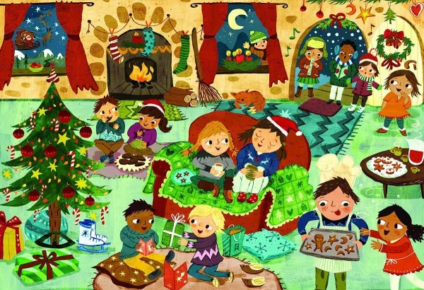 Christmas Party - 60pc Jigsaw Puzzle by Eurographics