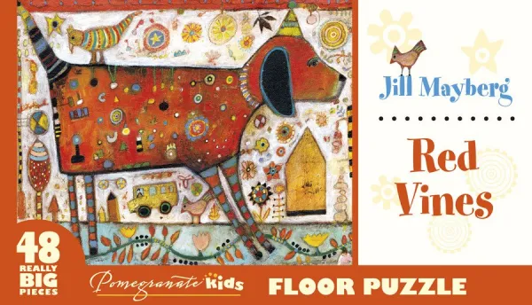 Mayberg: Red Vines - 48pc Floor by Pomegranate